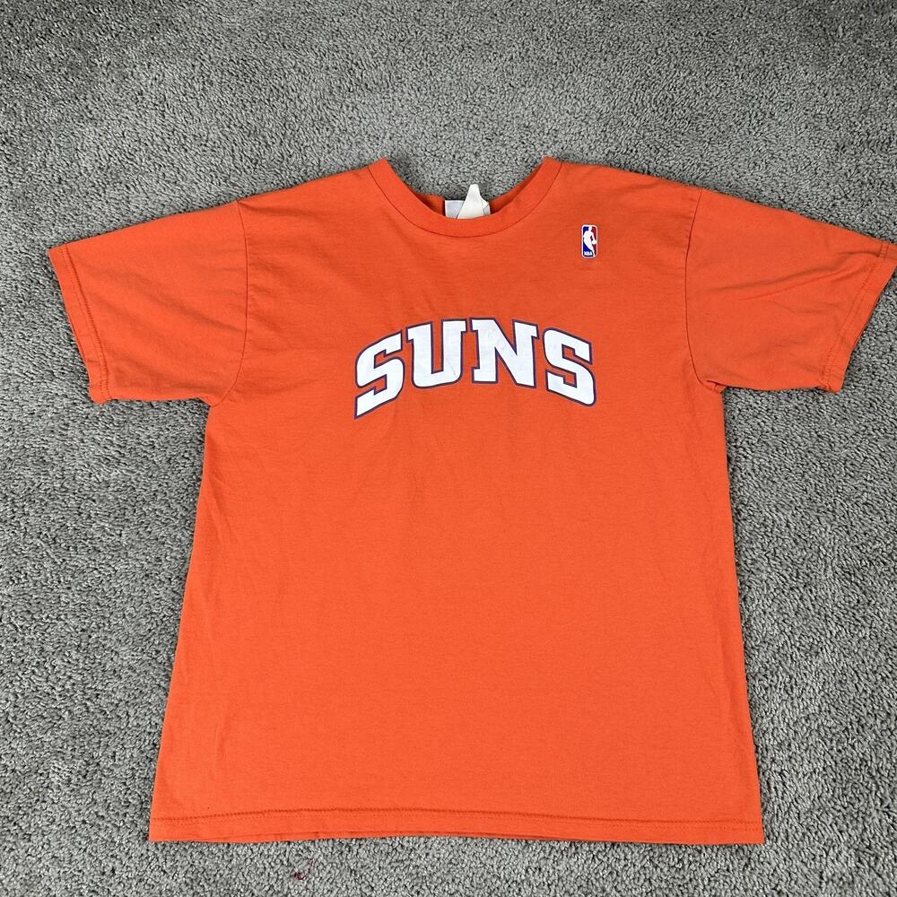 Phoenix Suns Shirt Mens Large Orange NBA Basketball Short Sleeve T-Shirt Tee